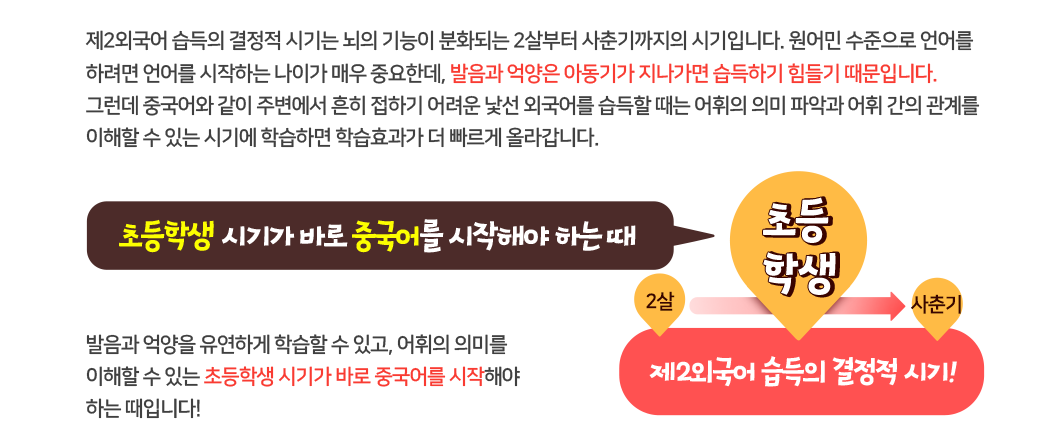 왜 초등학생때부터 중국어를 해야하죠?